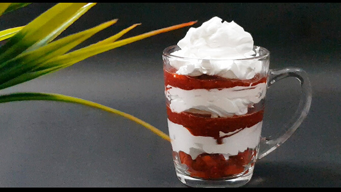 Mahabaleshwar Style Strawberry Cream