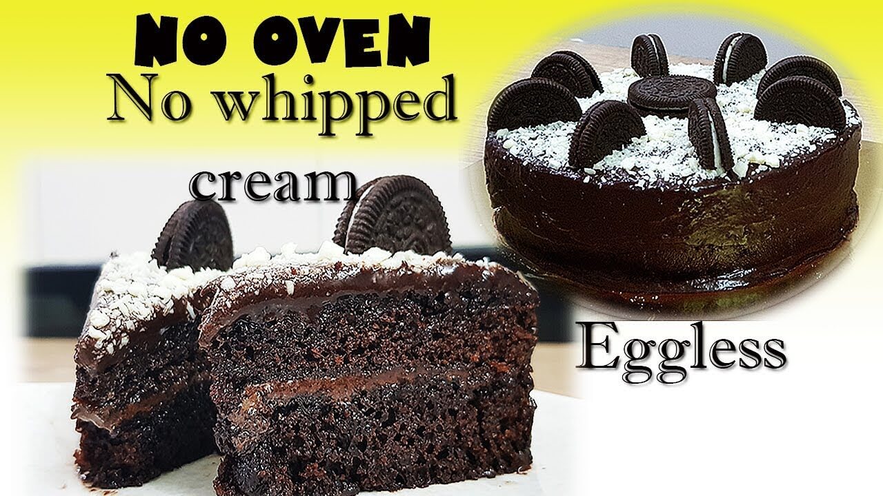 Biscuit Cake Recipe Without Oven At Home Oreo Biscuit Cake Eggless Without Oven